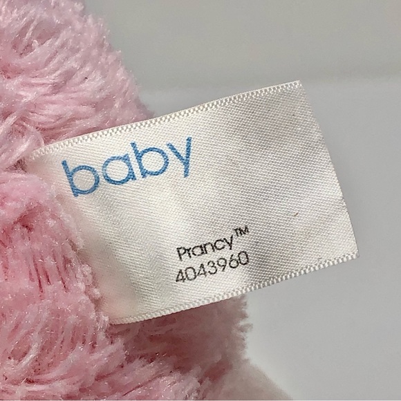 Baby Gund Prancy Pink Cat Kitty Kitten Plush Baby Girl Lovey Stuffed Animal Doll - Picture 6 of 7